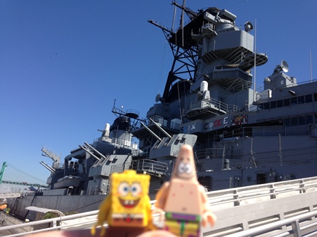 on the USS Iowa